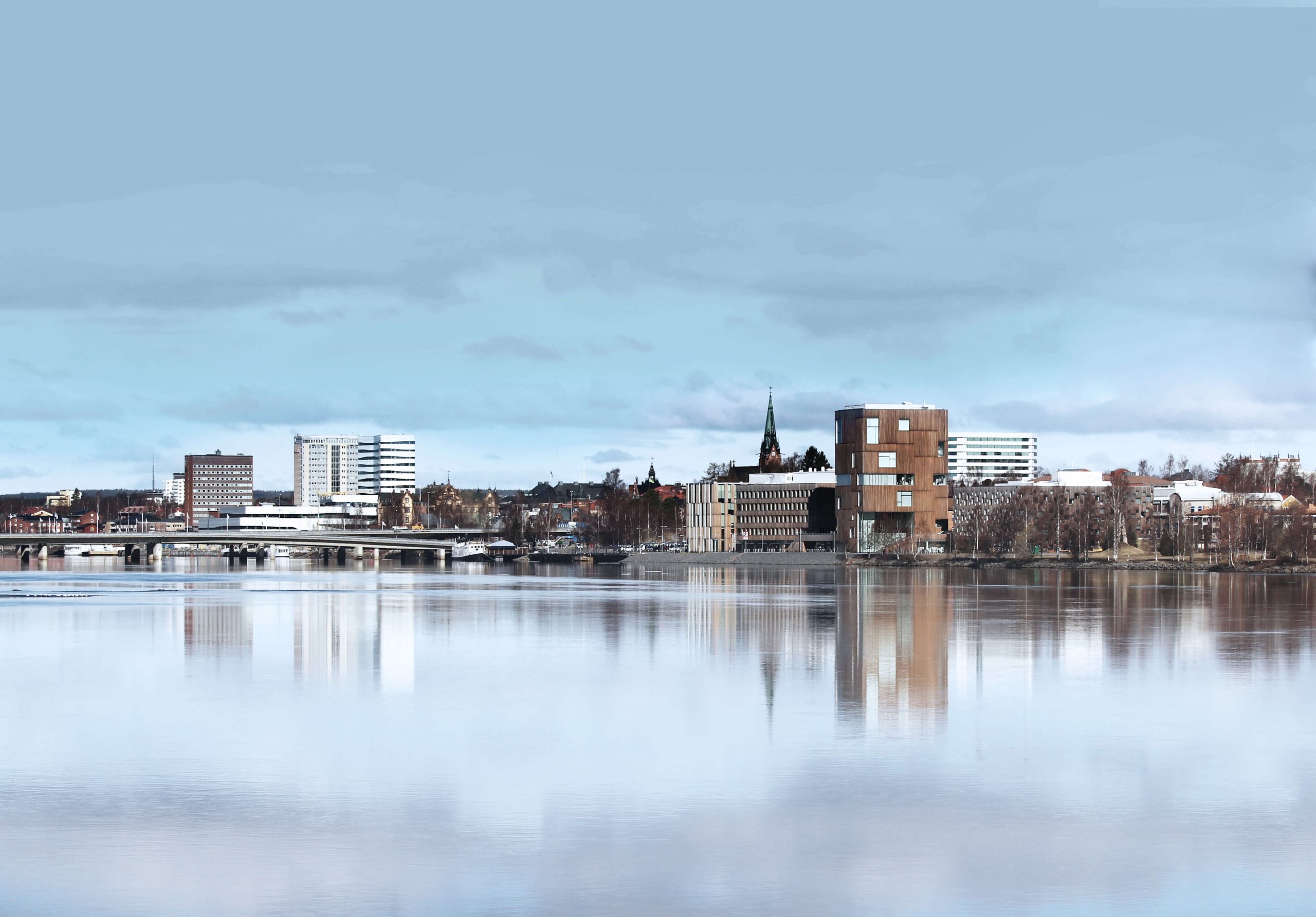 Umeå skyline